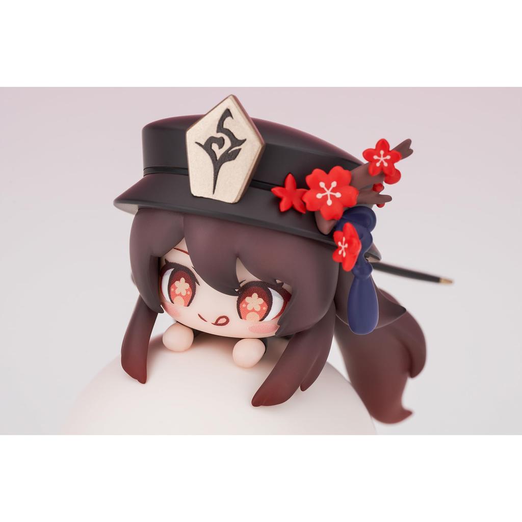 Apex Genshin Impact Hu Tao Chibi Figure Non-Scale PVC & ABS & Metal Painted Collectible Stand