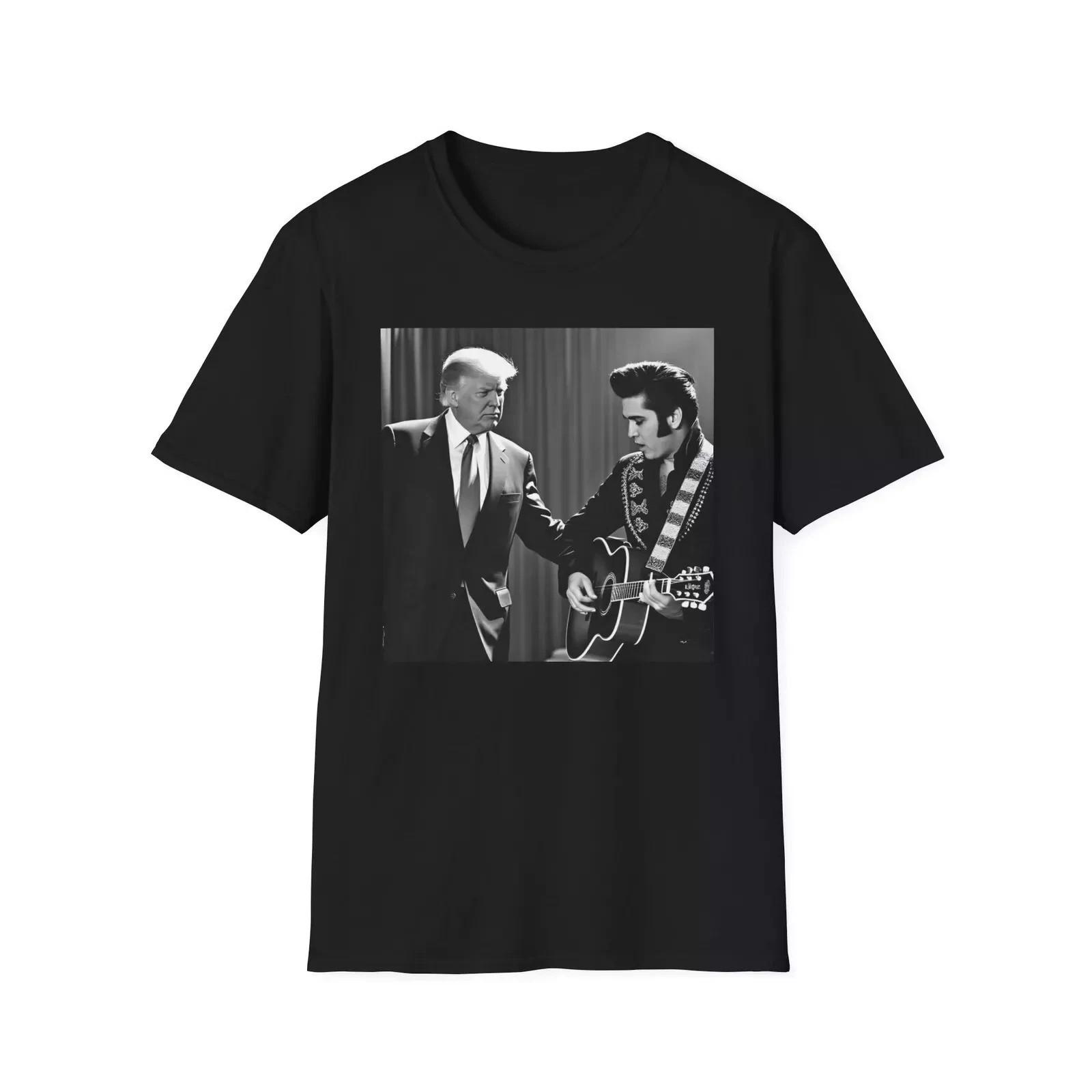 Trump Elvis Presley Unisex Shirt S