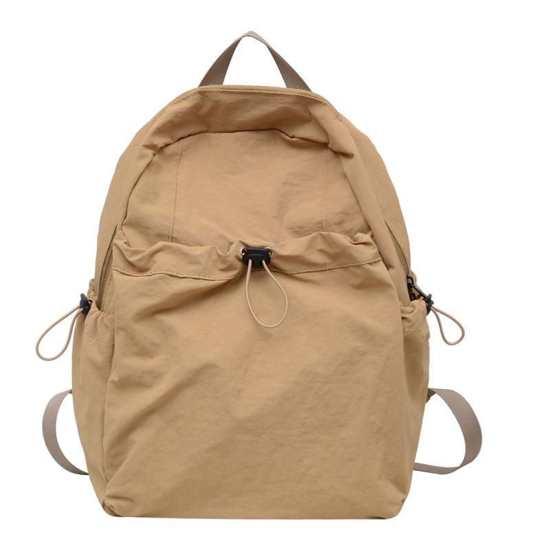 New Fashion Versatile Backpack Large Capacity Leisure Travel Backpack Simple Student School Bag