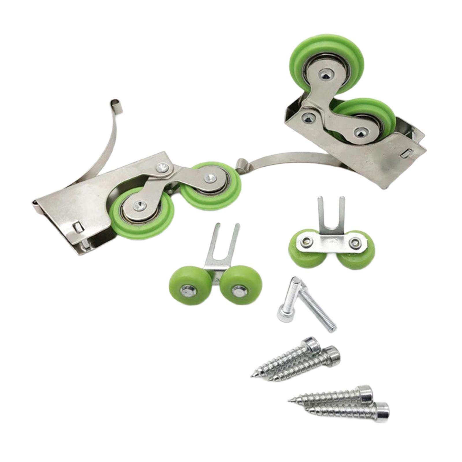 

Сверхпрочные нейлоновые ролики для раздвижных дверей, мебельный шкив, комплект для плавной и бесшумной работы шкафа в различных условиях A