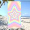 Macaron Sweet Wave Towel Beach Towel Oversized Super Absorbent Soft Swim Beachtowels For Men, Women