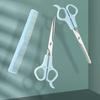 Professional Hair Cutting Scissors Set: Stainless Steel Hairdressing Scissors, Thinning Shears & Straight Shears.