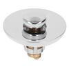 Bathroom Sink Stopper Press Popping Up Anti Clogging Brass Stainless Steel Basin Sink Drain Plug