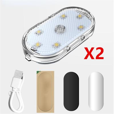 USB Rechargeable Touch Reading Light Car Light Finger Touch Sensor Reading Lamp