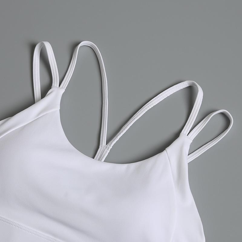 Women's Shockproof Sports Bra - High-Intensity Yoga and Running Vest with Beautiful Back Design