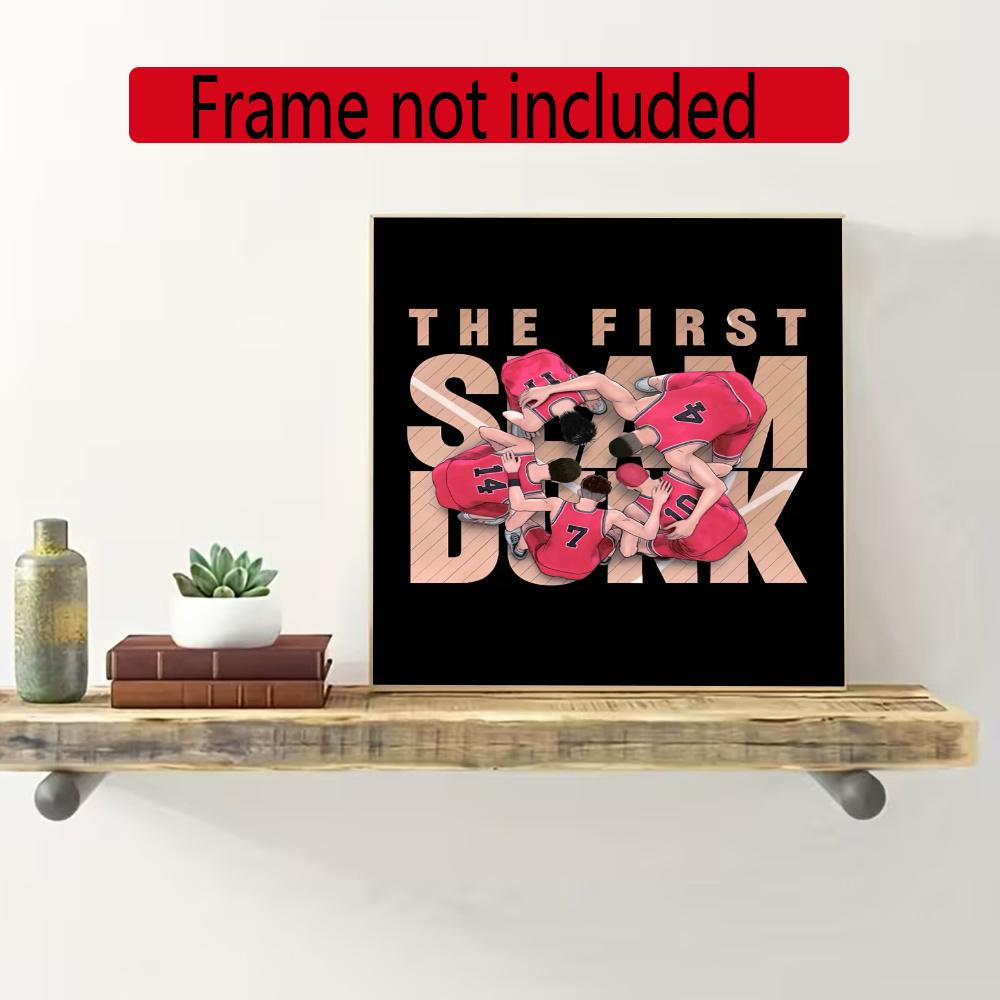 Slam Dunk Chibi 5D Diy Diamond Painting Round Diamond Mosaic Suitable For Beginners Diamond Painting Rhinestones Gift Frameless