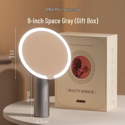 Dimmable LED Desktop Makeup Mirror