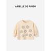French Arielle De Pinto Kidsren's Korean Style Autumn Long-Sleeved T-Shirt Kidsren's Clothing Boys and Girls Sweatshirt Bottoming Shirt