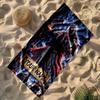Naruto Character Customized Name Beach Towel Soft Durable Quick-Dry Perfect for Traveling Yoga Camping and Swimming