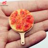 1Set Simulation Pizza Dining Plate Egg Model Toy Dollhouse Mini Blender Kitchen Decoration DIY Doll House Miniatures Accessory