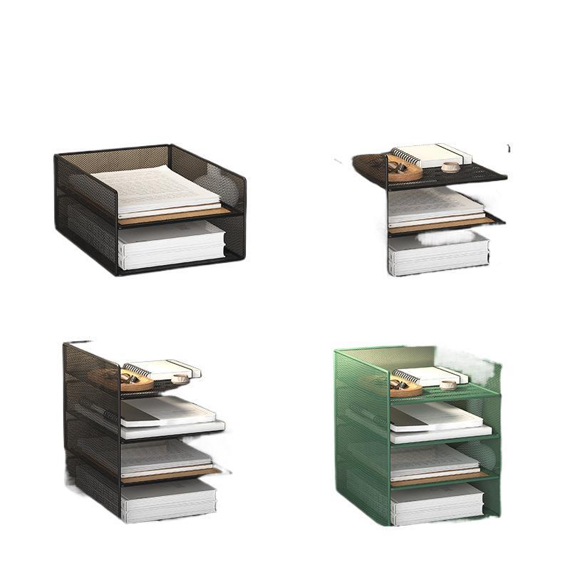 Metal Desktop File Organizer and Document Holder