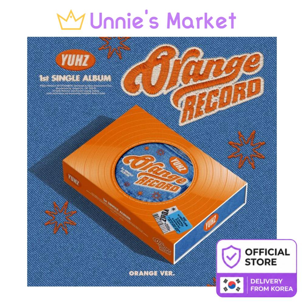 YUHZ Первый сингл-альбом [Orange Record] Оранжевая версия. + Бесплатный подарок 1EA