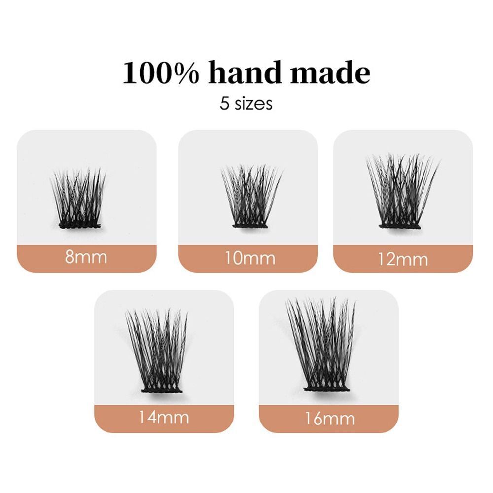 Mixed Individual Cluster Eyelashes for 98 Cluster/Box Lashes Extension