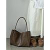 IELGY Korean Version Casual Soft Leather Commuter Fashion Shoulder Tote Bag
