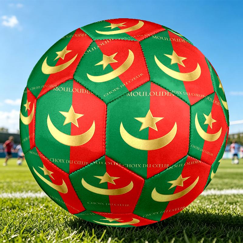 1pc FIFA World Cup Theme Soccer Ball, Athletic Standard Football Size 5 Lightweight Sports Match Soccer Ball, Perfect Gift for Sports Enthusiasts