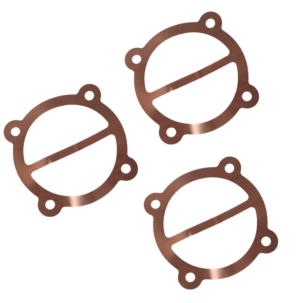 3PCS Valve Plate Gaskets Washers For Oil Free/Oil Machine Air Compressor Air Cylinder Head Base Valve Plate Gaskets Washers Pad