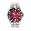 Mathy Vintage Jumbo Limited Edition Stainless Steel Red Dial Automatic H907ATNR Men's Watch