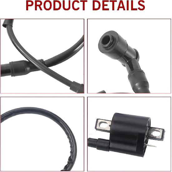 Ignition Coil, 125cc Dirt Bike Ignition Coil, Compatible with 125cc 150cc 20