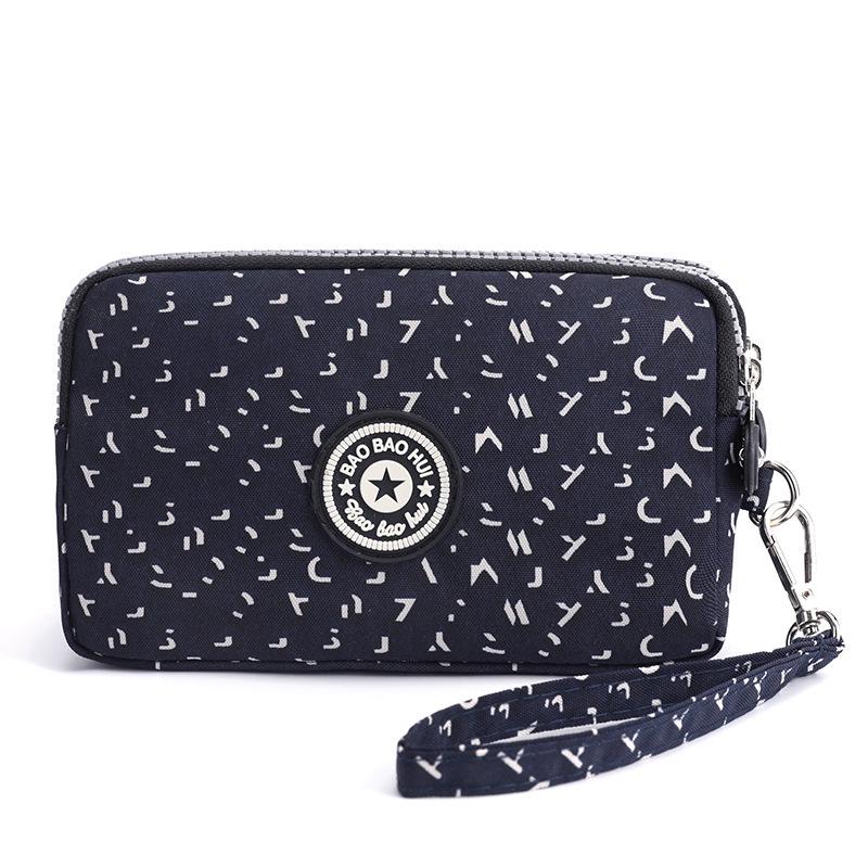 2024 Women's Mini Canvas Wristlet Bag & Coin Purse