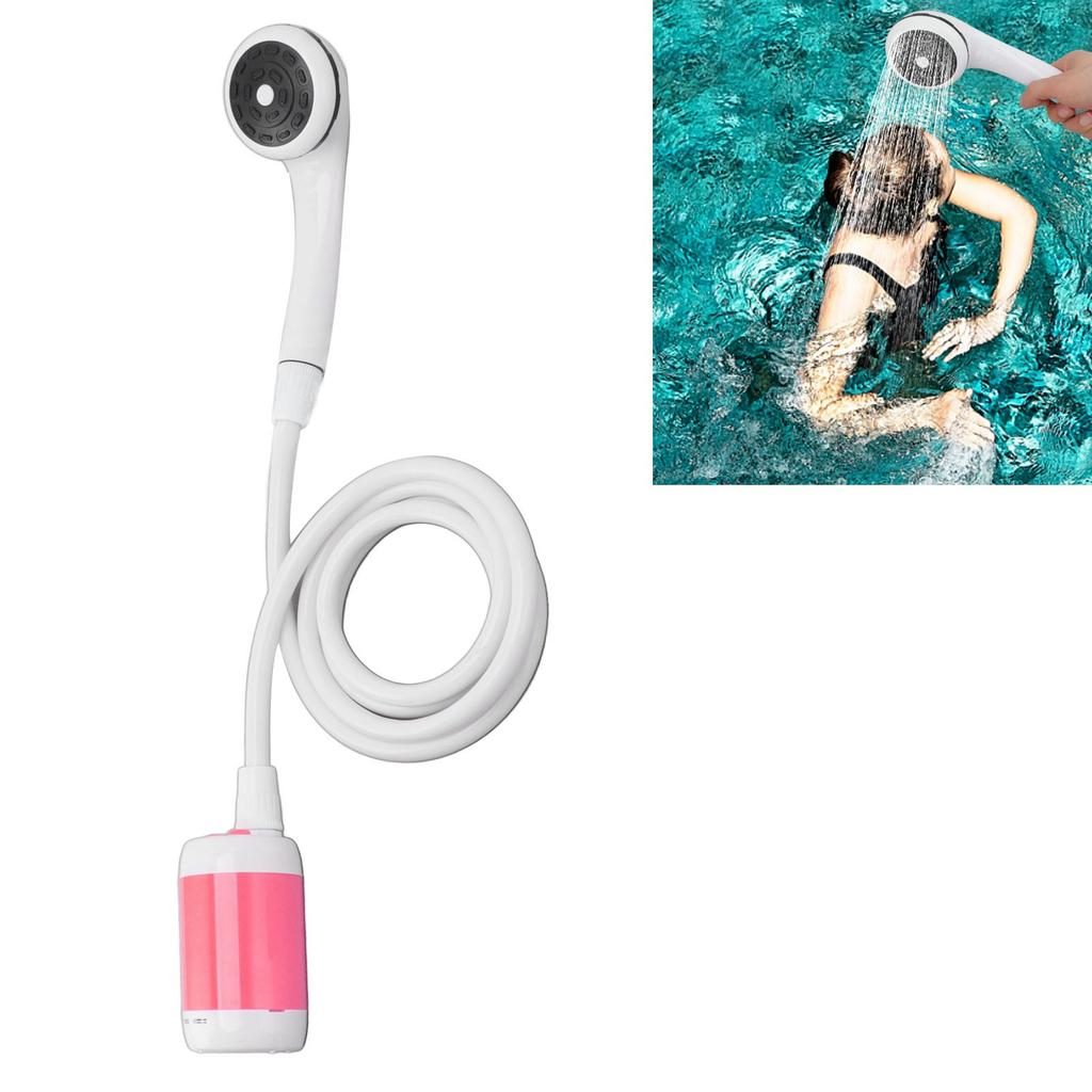 Portable Electric Shower Outdoor Camp Shower for Camping SPA Car Washing Animal Bathing Plant Vegetable Watering