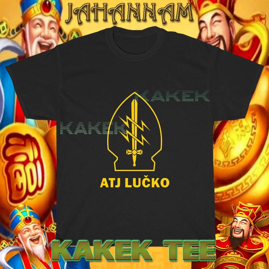 

New ATJ Lucko Croatian Police Counter Terroris USA T shirt Funny Size S to 5XL M