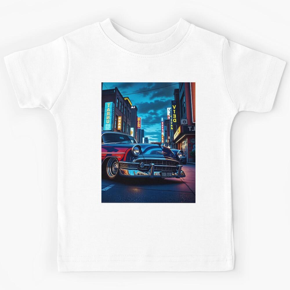 Cool Classic American Lowrider Car Kids T-Shirt 150