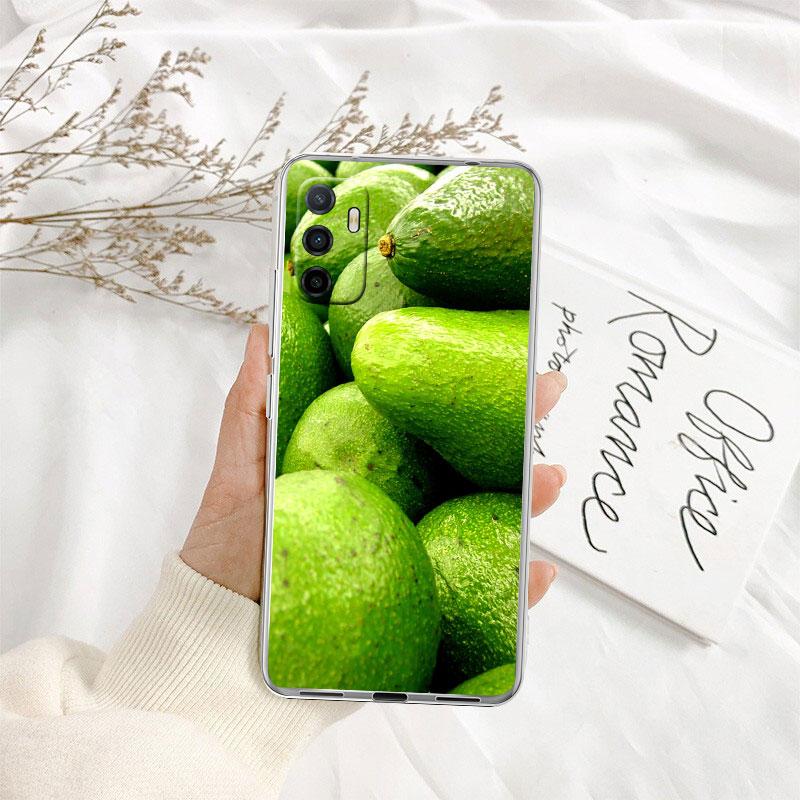 IK8 Avocado fruit art Transparent Phone Case for Motorola Moto Edge 20 30 40 50 S30 Fusion Ultra Pro Neo Lite + G200 G23