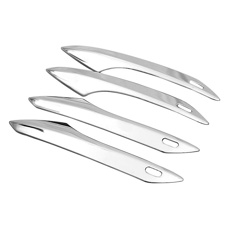 304 Stainless Steel 4pcs/Set Door Handle Cover Trim Silver Fit for Lexus RX350 RX300 RX450h RX200t NX200t NX300 NX300h 2018