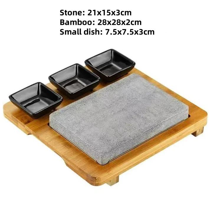 Cooking Stones for Steak Indoor Grill Sizzling Hot Stone Set Lava Steak Stones Hot Stone Cooking Hot Rock Cooking Stone Set