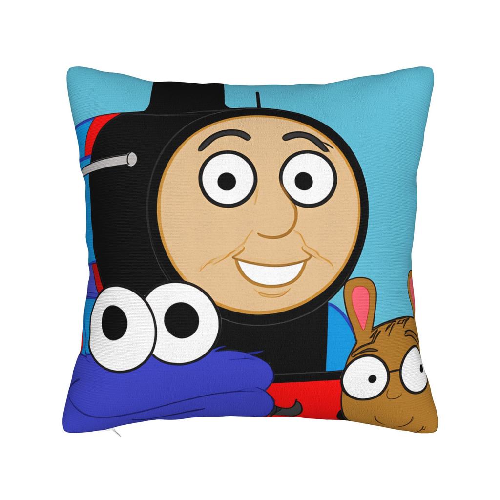 T-Thomas The Train Friend Pillow Case Fashion Pillow Cover Square Pillowcases For Sofa Home Decor
