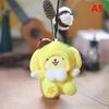 1Pc Kawaii Hello Kitty Kuromi Melody Pompom Purin Cinnamoroll Plush Doll Toys Pendant Cute Plush Keychain Bag Pendant 12Cm