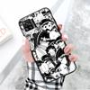 Black Case for Xiaomi Redmi 13C Note 9 iPhone XR 7 8 14 15 11 12 13 X XS Pro Max Samsung A25 S23 S24 FE Ultra Plus Komi San