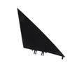 Rearview Mirror Triangle Plate Side Door Mirror Triangle Molding Panel Cover Replacement for Tesla Model 3 2017 To 2020