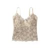 Sexy Lace Back Vest with Chest Pads for Women - Summer Slimming Style