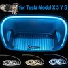 ZPK1 5M Interior Lights Bar Led Trunk Frunk Lamp For Tesla Model 3 Y S X Neon Atmosphere Led Strips Auto Lighting Accessories