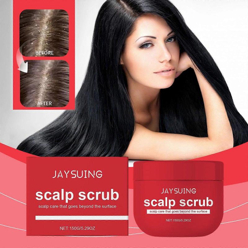 Exfoliating Scalp Scrub Shampoo with Tumeric & Avocado Oil 200ml