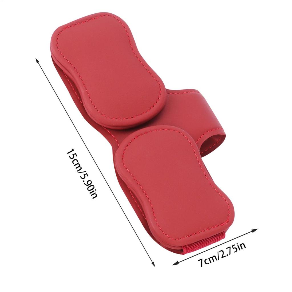 Car Sunglass Holder Eyeglass Holder For Car Non-Slip Automotive Interior Accessories For Road Trips Daily Commute Adventures