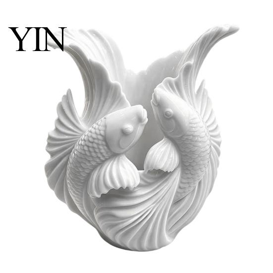 Artistic Desktop Storage Container 3D Printed Pen Holder, Fairies Organizer for Pens, Pencils, Makeup Brushes, Creative Desk Accessory Women