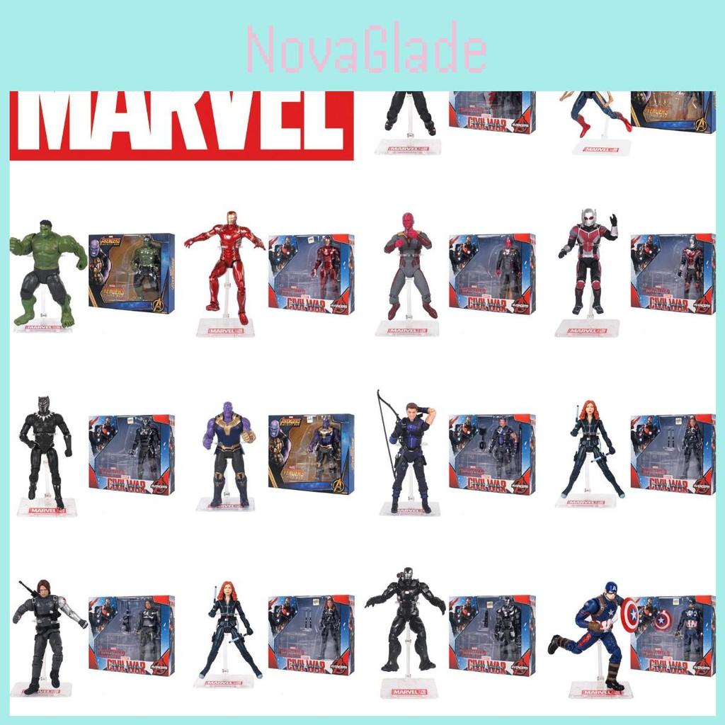 Figura Coleccionable de Superhéroe Marvel con Articulaciones Móviles y Base de 6.7 Pulgadas de Altura