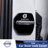 4Pcs Car Door Lock Cover Case Stickers Accessories For Volvo ES90 EC40 EX40 EM90 XC90 V90 V60 XC60 V40 S80 S60 S90 C40 XC40 V70