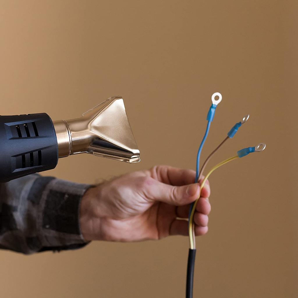 580/328/127PCS Heat Shrink Tubing Kit 2:1 Shrinkable Wire Shrinking Wrap Tubing Wire Connect Cover Protection with Hot Air Gun