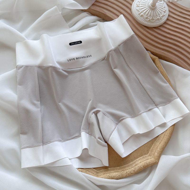 

Ультратонкие бесшовные женские дышащие шорты-боксеры больших размеров для лета XXL (120-160 jin)