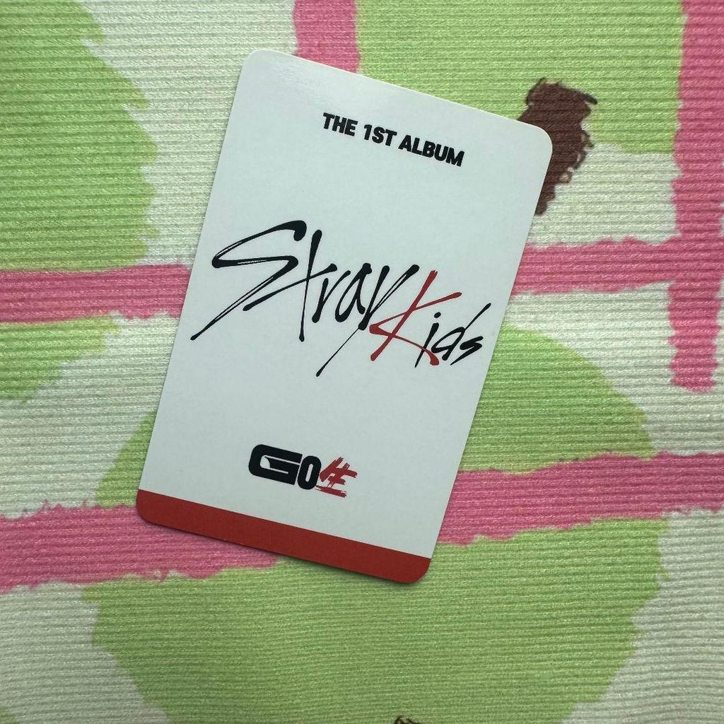 [USED] StrayKids GOLIVE SUBK Bang Chan Trading Card