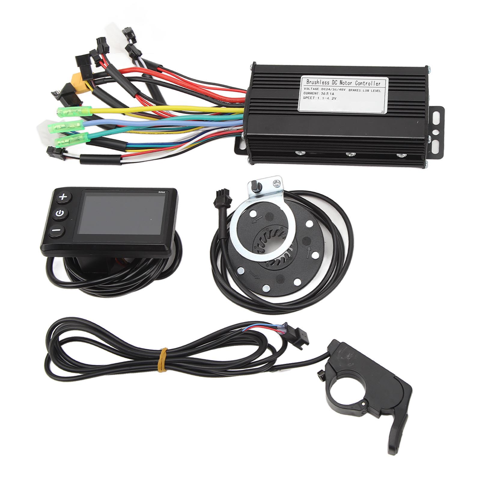

Bicycle Lithium Battery Retrofit Kit with S866 LCD Panel Good Heat Dissipation Waterproof 26A Bike Motor Controller