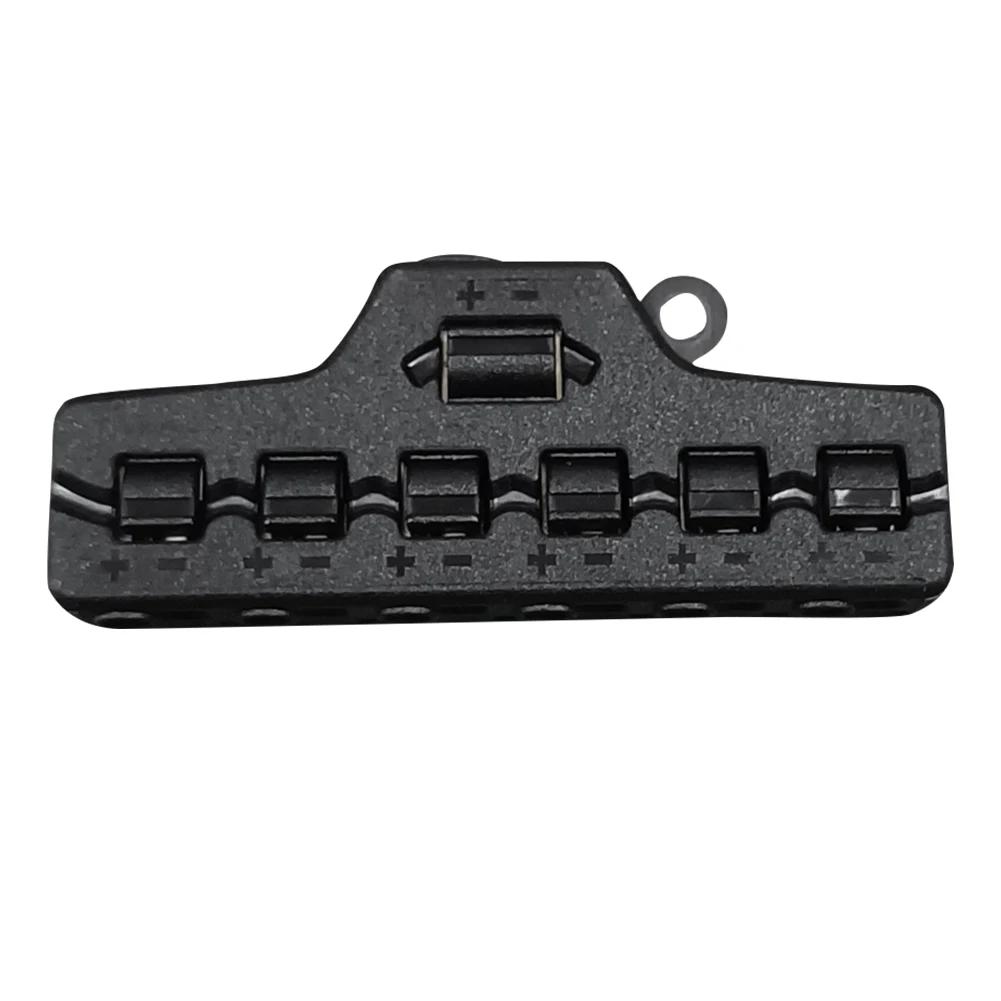 Fast Distribution of ABS Wire Connector Push Buckle Led Light Terminal Block Rectangular Shape Splitter Tool