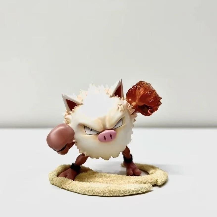 7cm/2.8in Ainme Pokemon Figure Wild Version Primeape Action Figures Pvc Statue Collection Model Toys Gifts