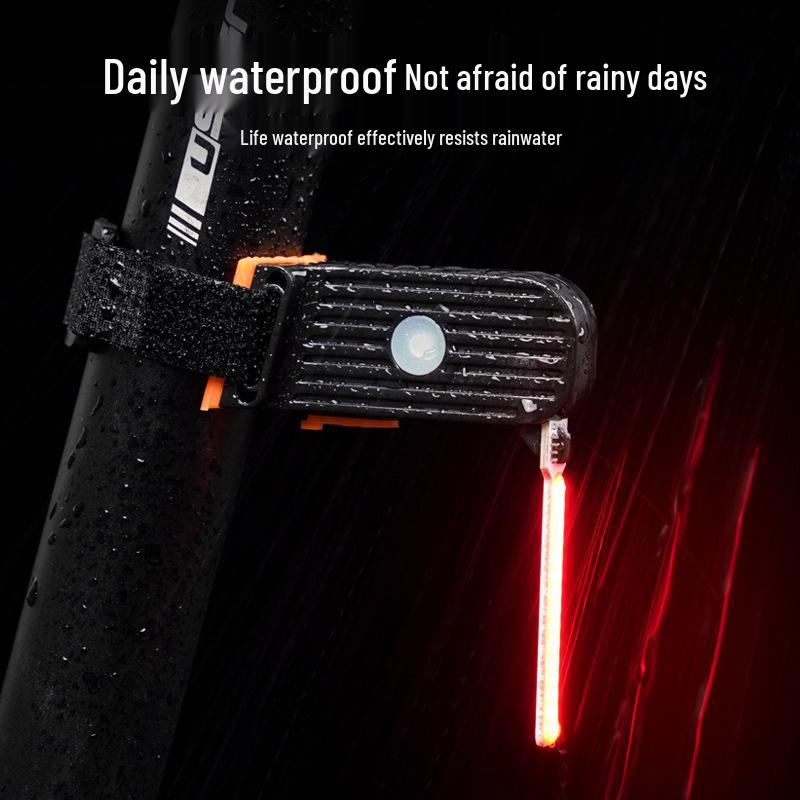 Creative Bicycle Taillight: High-Brightness Flowing Navigation Light for Mountain & Road Bikes