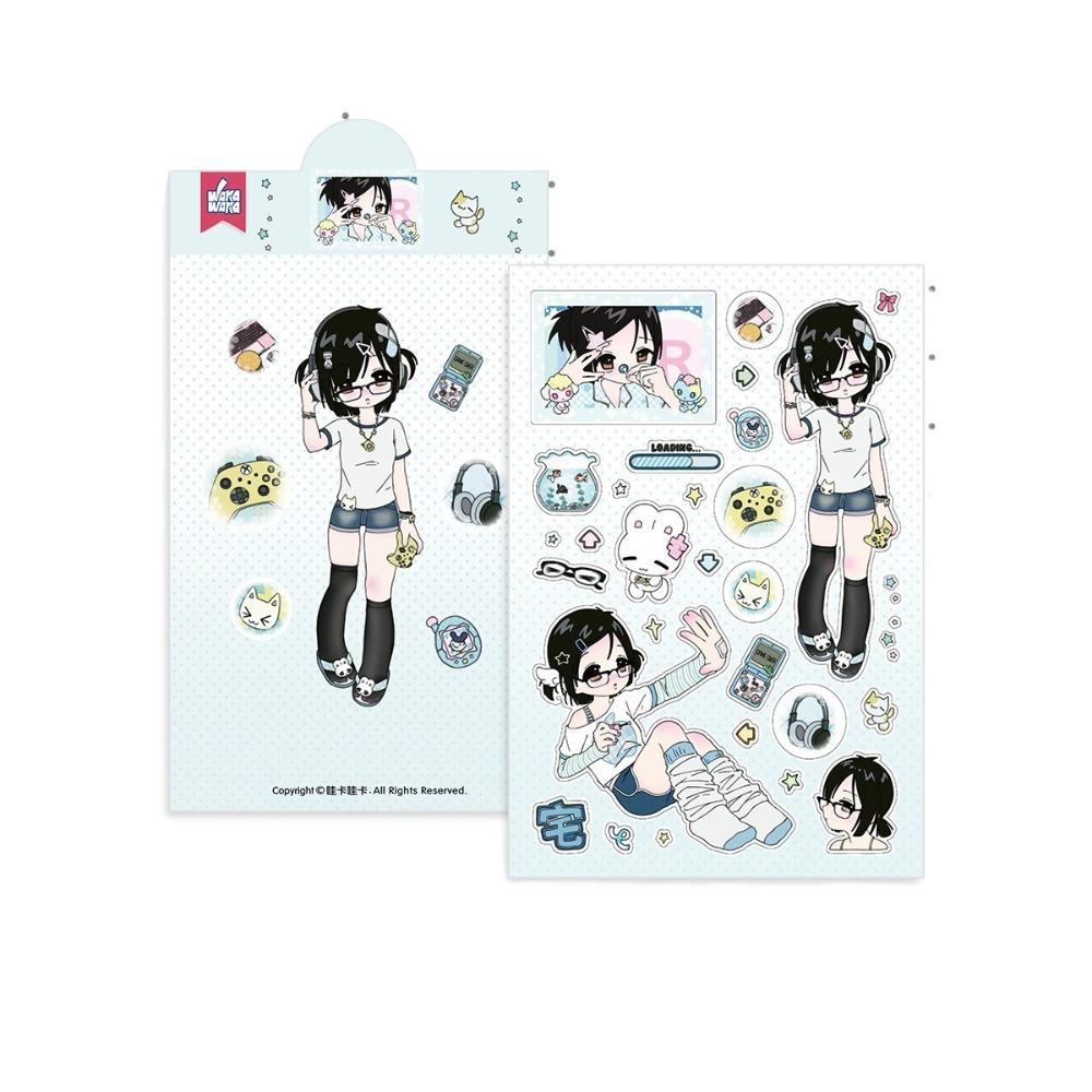 

Kawaii Scrapbooking Stickers Cute Phone Craft Stickers New Millennium Anime Story Stickers 5