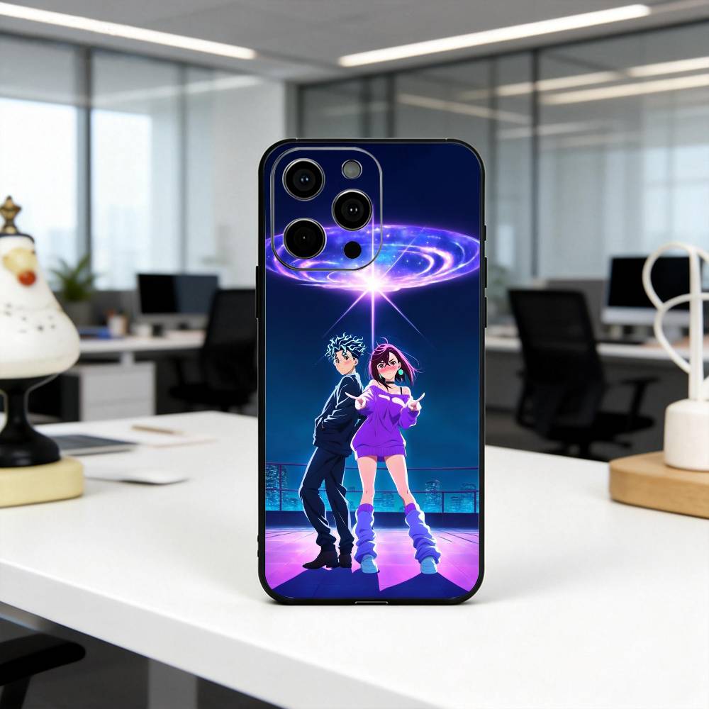 

D-Dandadan M-Momoi Ayase Ken T-Takakura Phone Case For iPhone 17, 16,15,14,13,12,11 Plus,Pro Max, Others Soft Black Cover iPhone15