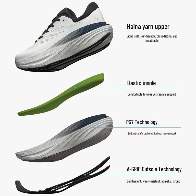 Anta PG7 Lu Bu 2S Men's Cushioning Running Shoes